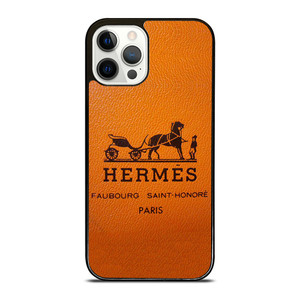 HERMES PARIS LOGO FAUBOURG SAINT-HONORE iPhone 12 Pro Case Cover HERMES PARIS LOGO FAUBOURG SAINT-HONORE iPhone 12 Pro Case Cover