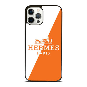 HERMES PARIS LOGO SLICE iPhone 12 Pro Case Cover