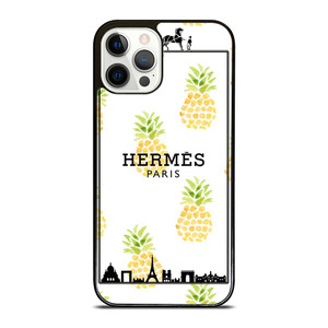 HERMES PARIS PINEAPPLE iPhone 12 Pro Case Cover HERMES PARIS PINEAPPLE iPhone 12 Pro Case Cover