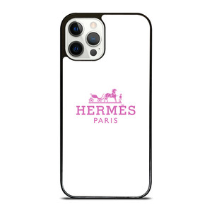 HERMES PARIS PINK LOGO iPhone 12 Pro Case Cover HERMES PARIS PINK LOGO iPhone 12 Pro Case Cover