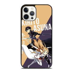 KIRITO AND ASUNA SWORD ART ONLINE iPhone 12 Pro Case Cover KIRITO AND ASUNA SWORD ART ONLINE iPhone 12 Pro Case Cover