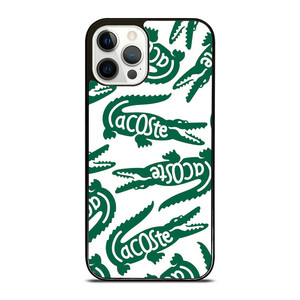 LACOSTE ART LOGO iPhone 12 Pro Case Cover LACOSTE ART LOGO iPhone 12 Pro Case Cover