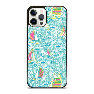 LILLY PULITZER SAILBOAT iPhone 12 Pro Case Cover LILLY PULITZER SAILBOAT iPhone 12 Pro Case Cover