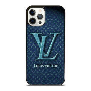 LOUIS VUITTON BLUE EMBLEM iPhone 12 Pro Case Cover LOUIS VUITTON BLUE EMBLEM iPhone 12 Pro Case Cover