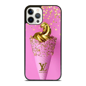 LOUIS VUITTON LOGO GOLDEN ICE CREAM ICON iPhone 12 Pro Case Cover LOUIS VUITTON LOGO GOLDEN ICE CREAM ICON iPhone 12 Pro Case Cover