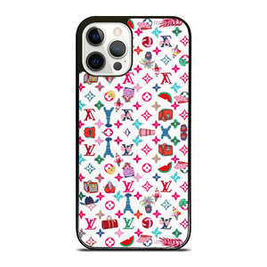 LOUIS VUITTON LOGO LV HAPPINESS iPhone 12 Pro Case Cover LOUIS VUITTON LOGO LV HAPPINESS iPhone 12 Pro Case Cover
