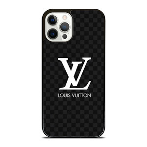 LOUIS VUITTON LV BLACK SQUARES iPhone 12 Pro Case Cover LOUIS VUITTON LV BLACK SQUARES iPhone 12 Pro Case Cover