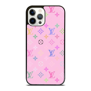 LOUIS VUITTON LV LOGO PINK iPhone 12 Pro Case Cover LOUIS VUITTON LV LOGO PINK iPhone 12 Pro Case Cover