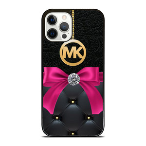 MICHAEL KORS MK LOGO PINK RIBBON iPhone 12 Pro Case Cover MICHAEL KORS MK LOGO PINK RIBBON iPhone 12 Pro Case Cover