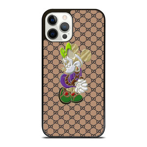 MINNIE MOUSE GUCCI PATTERN LOGO iPhone 12 Pro Case Cover MINNIE MOUSE GUCCI PATTERN LOGO iPhone 12 Pro Case Cover
