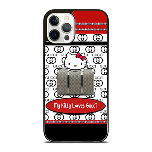 MY KITTY LOVES GUCCI LOGO iPhone 12 Pro Case Cover MY KITTY LOVES GUCCI LOGO iPhone 12 Pro Case Cover