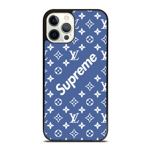 NEW SUPREME BLUE PATTERN iPhone 12 Pro Case Cover NEW SUPREME BLUE PATTERN iPhone 12 Pro Case Cover
