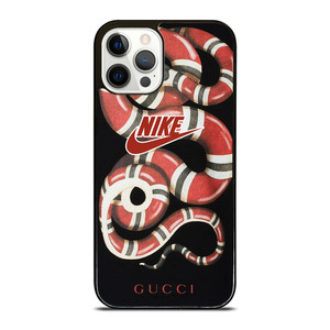 NIKE x GUCCI SNAKE LOGO ICON iPhone 12 Pro Case Cover