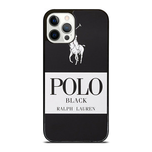 POLO RALPH LAUREN BLACK iPhone 12 Pro Case Cover