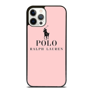 POLO RALPH LAUREN LOGO PINK iPhone 12 Pro Case Cover