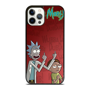 RICK AND MORTY MIDDLE FINGER iPhone 12 Pro Case Cover RICK AND MORTY MIDDLE FINGER iPhone 12 Pro Case Cover