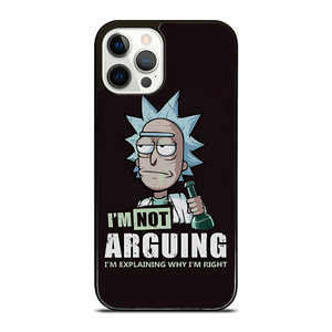 RICK AND MORTY NOT ARGUING iPhone 12 Pro Case Cover RICK AND MORTY NOT ARGUING iPhone 12 Pro Case Cover