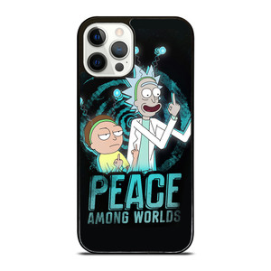 RICK AND MORTY PEACE AMONG WORLDS iPhone 12 Pro Case Cover RICK AND MORTY PEACE AMONG WORLDS iPhone 12 Pro Case Cover
