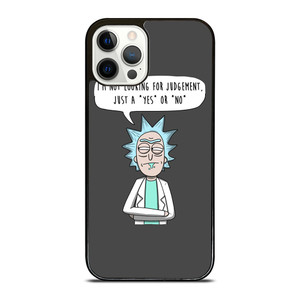 RICK AND MORTY QUOTE iPhone 12 Pro Case Cover RICK AND MORTY QUOTE iPhone 12 Pro Case Cover