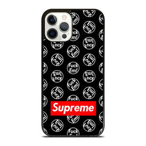 SUPREME FUCK EM iPhone 12 Pro Case Cover SUPREME FUCK EM iPhone 12 Pro Case Cover