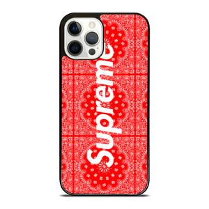 SUPREME RED BANDANA iPhone 12 Pro Case Cover SUPREME RED BANDANA iPhone 12 Pro Case Cover