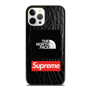 SUPREME X THE NORTH FACE LEATHER iPhone 12 Pro Case Cover