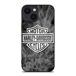 HARLEY DAVIDSON MOTORCYCLES SMOKE LOGO iPhone 14 Plus Case Cover HARLEY DAVIDSON MOTORCYCLES SMOKE LOGO iPhone 14 Plus Case Cover