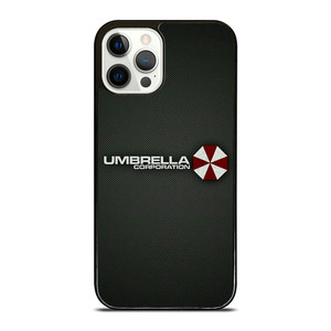 UMBRELLA CORPORATION LOGO CARBON iPhone 12 Pro Case Cover UMBRELLA CORPORATION LOGO CARBON iPhone 12 Pro Case Cover
