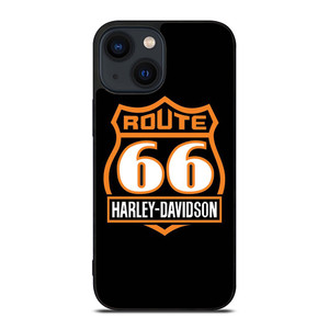 HARLEY DAVIDSON ROUTE 66 SIGN  iPhone 14 Plus Case Cover