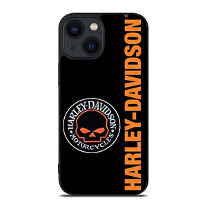 HARLEY DAVIDSON SKULL BADGE iPhone 14 Plus Case Cover HARLEY DAVIDSON SKULL BADGE iPhone 14 Plus Case Cover