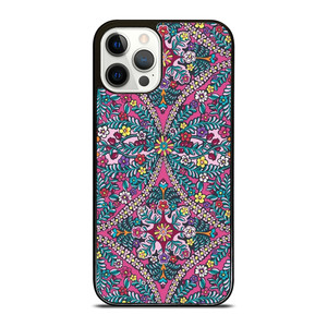 VERA BRADLEY FLOWER PATTERN 2 iPhone 12 Pro Case Cover VERA BRADLEY FLOWER PATTERN 2 iPhone 12 Pro Case Cover