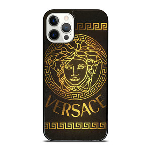 VERSACE GOLD LOGO ORNAMENT iPhone 12 Pro Case Cover VERSACE GOLD LOGO ORNAMENT iPhone 12 Pro Case Cover