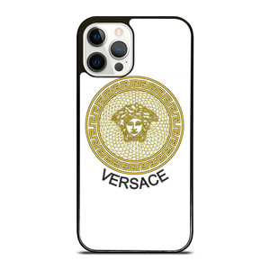 VERSACE ICON RED EMBROIDERY LOGO iPhone 12 Pro Case Cover VERSACE ICON RED EMBROIDERY LOGO iPhone 12 Pro Case Cover