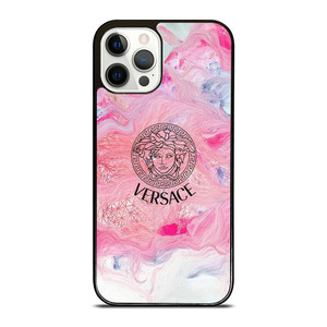 VERSACE LOGO ABSTRACT COLOR iPhone 12 Pro Case Cover