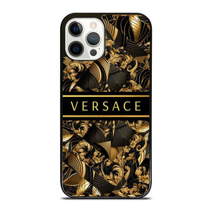 VERSACE LOGO COLLAGE ART iPhone 12 Pro Case Cover VERSACE LOGO COLLAGE ART iPhone 12 Pro Case Cover