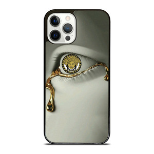 VERSACE LOGO GOLDEN TEAR iPhone 12 Pro Case Cover VERSACE LOGO GOLDEN TEAR iPhone 12 Pro Case Cover