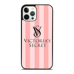 VICTORIA'S SECRET PINK STRIPES iPhone 12 Pro Case Cover VICTORIA'S SECRET PINK STRIPES iPhone 12 Pro Case Cover
