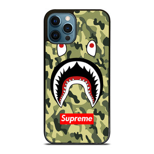 BAPE BATHING CAMO SHARK SUPREME iPhone 12 Pro Max Case Cover BAPE BATHING CAMO SHARK SUPREME iPhone 12 Pro Max Case Cover