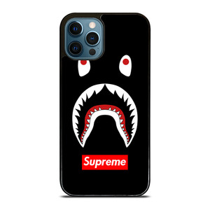 BAPE CAMO SHARK SUPREME BLACK iPhone 12 Pro Max Case Cover BAPE CAMO SHARK SUPREME BLACK iPhone 12 Pro Max Case Cover