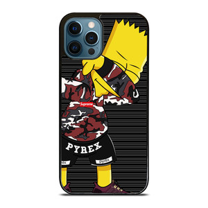 BART SIMPSON SUPREME CAMO DAB iPhone 12 Pro Max Case Cover