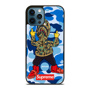 BATHING APE SUPREME SHARK CAMO iPhone 12 Pro Max Case Cover BATHING APE SUPREME SHARK CAMO iPhone 12 Pro Max Case Cover