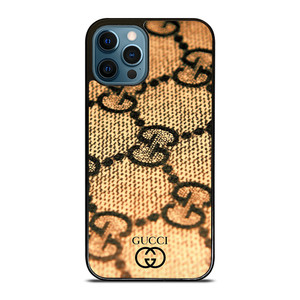 BROWN GUCCI LOGO PATTERN ART iPhone 12 Pro Max Case Cover BROWN GUCCI LOGO PATTERN ART iPhone 12 Pro Max Case Cover