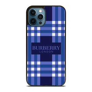 BURBERRY LONDON LOGO BLUE iPhone 12 Pro Max Case Cover BURBERRY LONDON LOGO BLUE iPhone 12 Pro Max Case Cover