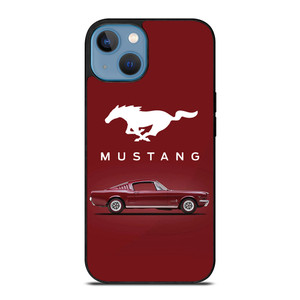 MUSTANG FASTBACK LOGO iPhone 13 Case Cover MUSTANG FASTBACK LOGO iPhone 13 Case Cover