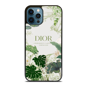 CHRISTIAN DIOR PARIS FLORAL GREEN iPhone 12 Pro Max Case Cover CHRISTIAN DIOR PARIS FLORAL GREEN iPhone 12 Pro Max Case Cover