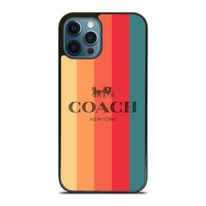 COACH NEW YORK ICON STRIPE iPhone 12 Pro Max Case Cover COACH NEW YORK ICON STRIPE iPhone 12 Pro Max Case Cover