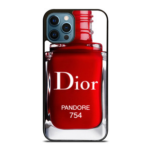 DIOR NAIL POLISH RED iPhone 12 Pro Max Case Cover DIOR NAIL POLISH RED iPhone 12 Pro Max Case Cover