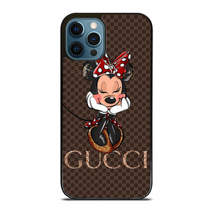 GUCCI LOGO BROWN MINNIE MOUSE DISNEY iPhone 12 Pro Max Case Cover GUCCI LOGO BROWN MINNIE MOUSE DISNEY iPhone 12 Pro Max Case Cover