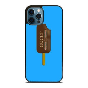 GUCCI LOGO CHOCOLATE ICE CREAM iPhone 12 Pro Max Case Cover