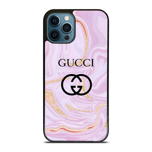 GUCCI LOGO EMBLEM ON PINK MARBLE iPhone 12 Pro Max Case Cover GUCCI LOGO EMBLEM ON PINK MARBLE iPhone 12 Pro Max Case Cover